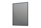 Zrkadlo w ramie Oristo Neo 2, 60cm, závesné, bez osvetlenia, čierna matnéný