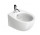Závesný bidet Catalano Italy, 52x37cm, z prepadom, otvor na batériu, biely lesklá