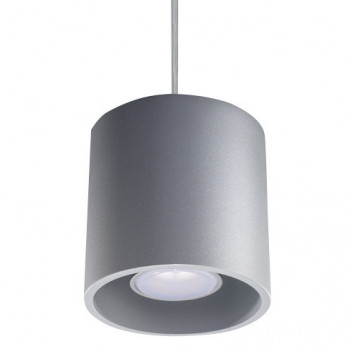 Lampa Závěsná Sollux Ligthing Orbis 1, 10cm, okrúhla, GU10 1x40W, čierna