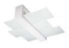 Plafon Sollux Ligthing Feniks 2, 43cm, E27 2x60W, biely
