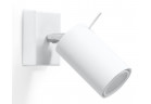 Nástenné svietidlo Sollux Ligthing Ring 1, 10cm, okrúhly, GU10 1x40W, biely