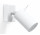 Nástenné svietidlo Sollux Ligthing Ring 1, 10cm, okrúhly, GU10 1x40W, biely