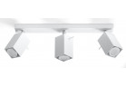 Plafon trojnásobný Sollux Ligthing Merida 3, 45cm, GU10 3x40W, biely