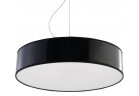 Lampa Závěsná Sollux Ligthing Arena 45, okrúhla, 45cm, E27 3x60W, čierna