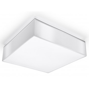 Plafon Sollux Ligthing Horus 35, štvorcová, 35cm, E27 2x60W, šedý