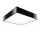 Plafon Sollux Ligthing Horus 25, štvorcová, 25cm, E27 1x60W, čierna