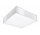 Plafon Sollux Ligthing Horus 25, štvorcová, 25cm, E27 1x60W, biely