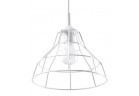 Lampa Závěsná Sollux Ligthing Anata, 25cm, E27 1x60W, biela