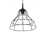 Lampa Závěsná Sollux Ligthing Anata, 25cm, E27 1x60W, čierna