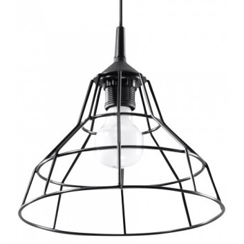 Lampa Závěsná Sollux Ligthing Anata, 25cm, E27 1x60W, biela