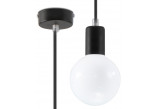 Lampa Závěsná Sollux Ligthing Edison, 8cm, E27 1x60W, biela