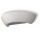 Nástenné svietidlo keramický Sollux Ligthing Oskar, 33cm, E27 1x60W, biely