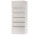 Nástenné svietidlo keramický Sollux Ligthing Samir, 25cm, E27 1x60W, biely