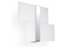 Nástenné svietidlo Sollux Ligthing Massimo, 28cm, G9 2x40W, chróm/biely