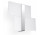 Nástenné svietidlo Sollux Ligthing Massimo, 28cm, G9 2x40W, chróm/biely