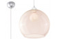 Lampa Závěsná Sollux Ligthing Ball, 30cm, E27 1x60W, transparentna