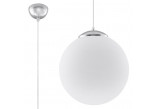Lampa Závěsná Sollux Ligthing Ugo 30, 30cm, E27 1x60W, biely