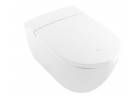 Toaleta myjąca Villeroy & Boch ViClean I100, Oválna, 38,5x59,5cm, bez splachovacieho kruhu, CeramicPlus, Weiss Alpin