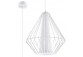 Lampa Závěsná Sollux Ligthing Celta, 25cm, E27 1x60W, biely