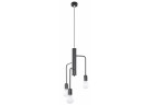Żyrandol Sollux Ligthing Duomo 3M, 25cm, E27 3x60W, čierna