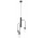 Żyrandol Sollux Ligthing Duomo 3M, 25cm, E27 3x60W, čierna