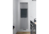 Radiátor Zehnder Kleo Bar 150x46 cm (z chromovaným držiakom na ručníky) - biely