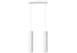 Lampa Závěsná Sollux Ligthing Lagos 1, 8cm, GU10 1x40W, biely