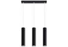 Lampa Závěsná Sollux Ligthing Lagos 3, 45cm, GU10 3x40W, čierna