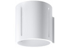 Nástenné svietidlo Sollux Ligthing Inez, 10cm, okrúhly, GU10 1x40W, biely