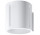 Nástenné svietidlo Sollux Ligthing Inez, 10cm, okrúhly, GU10 1x40W, biely