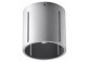 Plafon Sollux Ligthing Inez, 10cm, okrúhly, G9 1x40W, čierna