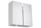 Nástenné svietidlo Sollux Ligthing Linea, 18cm, G9 2x40W, biely