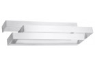 Nástenné svietidlo Sollux Ligthing Frost, 42cm, G9 2x40W, biely