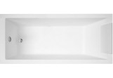 Vaňa akrylová Novellini Calos 2.0, obdĺžniková, 160x70cm, vstavaná, biely lesklá