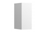 Skrinka boczna Kartell by Laufen, pravé, 30cm, 1 dverí, biely matnéný