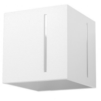 Nástenné svietidlo Sollux Ligthing Piegare, 20cm, G9 1x4,5W LED, biely