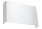 Nástenné svietidlo Sollux Ligthing Copertura, 25x15cm, 2xG9 LED 4,5W, biely