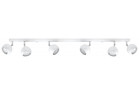 Plafon Sollux Ligthing Oculare 6L, 10x120cm, 6xGU10 LED 6W, biely
