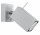 Nástenné svietidlo Sollux Ligthing Merida 1, 8x15cm, 1xGU10 LED 6W, šedý