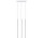 Lampa Závěsná Sollux Ligthing Pastelo 3, 3xG9 LED 4,5W, biely
