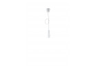 Lampa Závěsná Sollux Ligthing Diego 1, 9cm, 1xE27 60W, biely
