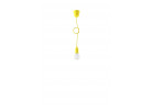 Lampa Závěsná Sollux Ligthing Diego 1, 9cm, 1xE27 60W, žltý