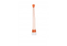 Lampa Závěsná Sollux Ligthing Diego 3, 16cm, 3xE27 60W, oranžový