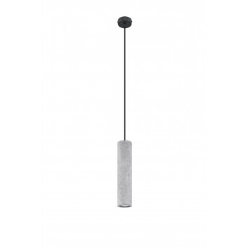 Lampa Závěsná Sollux Ligthing Borgio 1, 8cm, GU10 1x40W, biely/beton