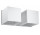 Nástenné svietidlo Sollux Ligthing Quad 2, 26cm, dvojitý, GU9 2x40W, biely