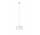 Lampa Závěsná Sollux Ligthing Tulip, 25cm, E27 1x60W, biely