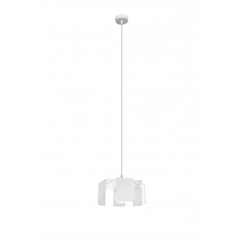 Lampa Závěsná Sollux Ligthing Umb, 40cm, E27 1x60W, biely