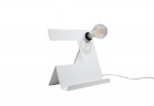 Lampa biurkowa Sollux Ligthing Incline, 25cm, E27 1x60W, biely
