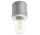 Plafon Sollux Ligthing Salgado, 10cm, okrúhly, beton, E27 1x60W, šedý