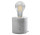 Lampa biurkowa Sollux Ligthing Salgado, 10cm, okrúhla, beton, E27 1x60W, šedý